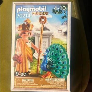Sealed Playmobil 70214 Goddess Hera 9 pieces